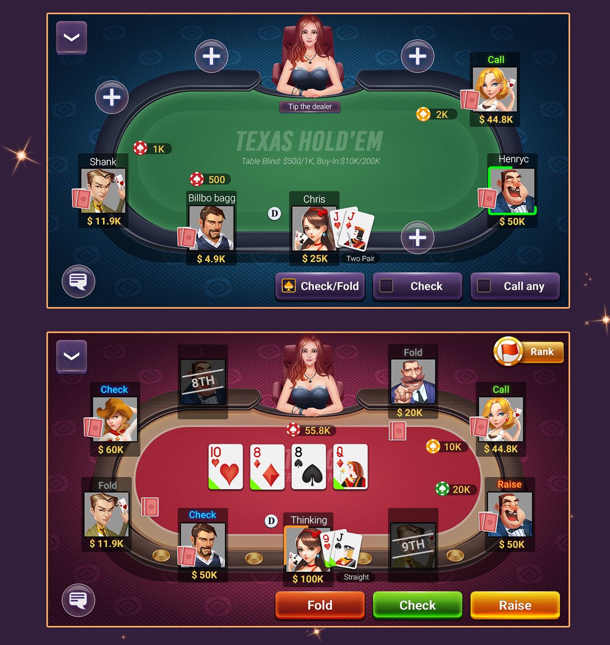 RJBET77 آن لائن کیسینو میں اصل گیمز